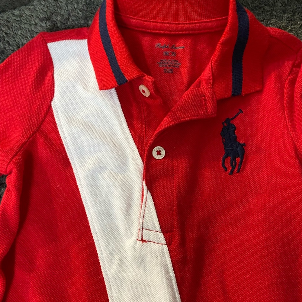Poli Ralph Lauren Onesie 9M